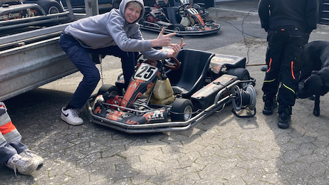 Gokart - Klik for at tilmelde dig